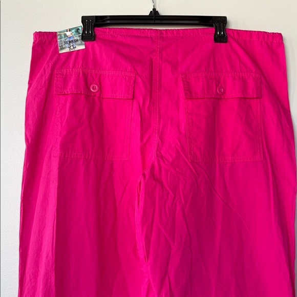 Rewash Fuchsia Drawstring Pants - Picture 9 of 10